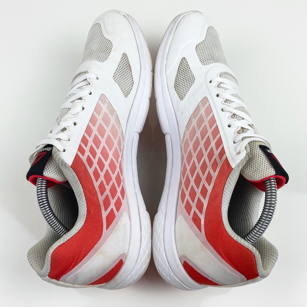 Reebok 3D FuseFrame White & Orange Women's Athletic Training Shoes Size 11.0 - Picture 5 of 10